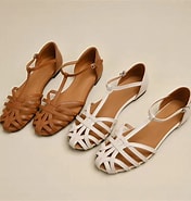 Wholesale vintage roman high quality pu leather women summer flat shoes fashion female sandals